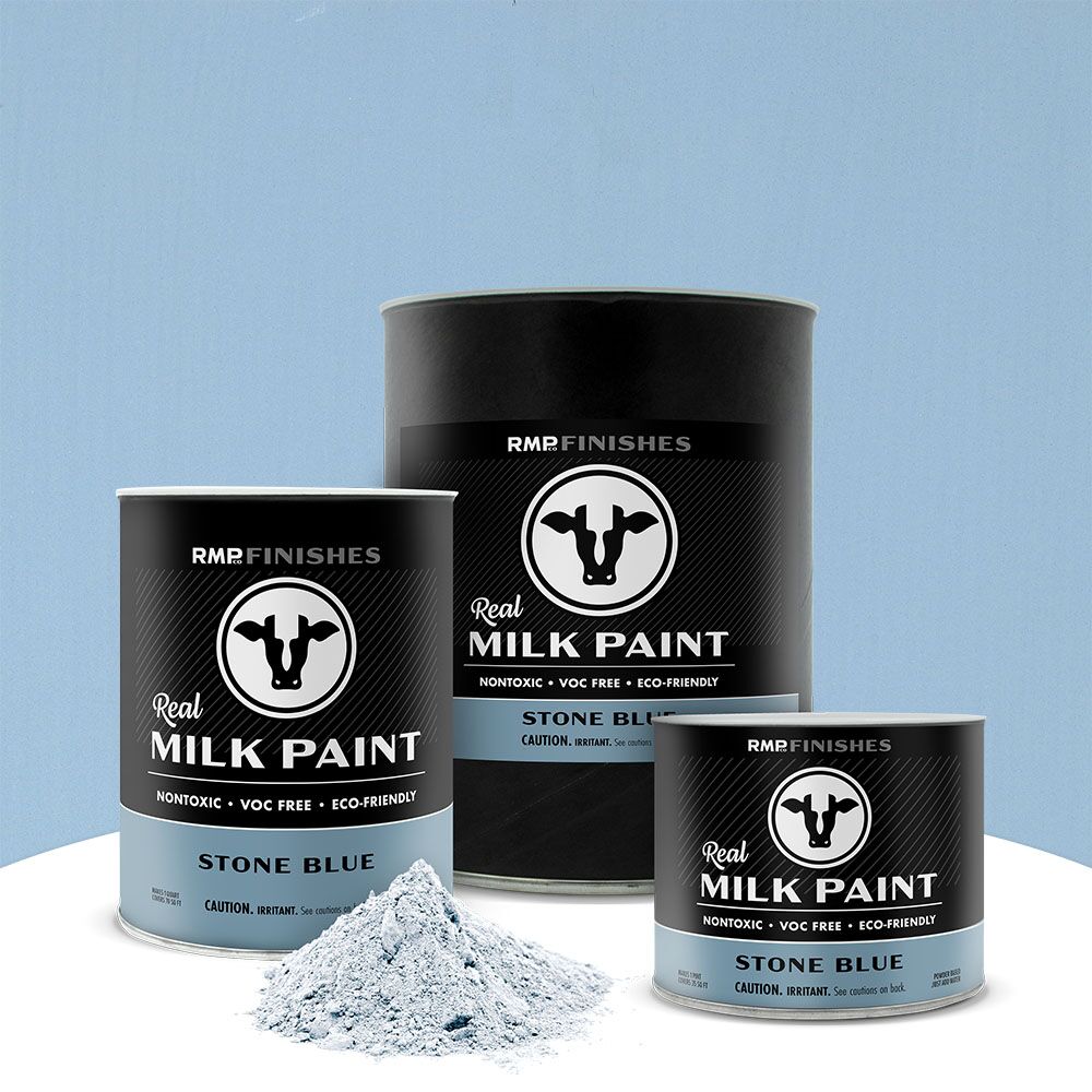 Stone Blue Real Milk Paint
